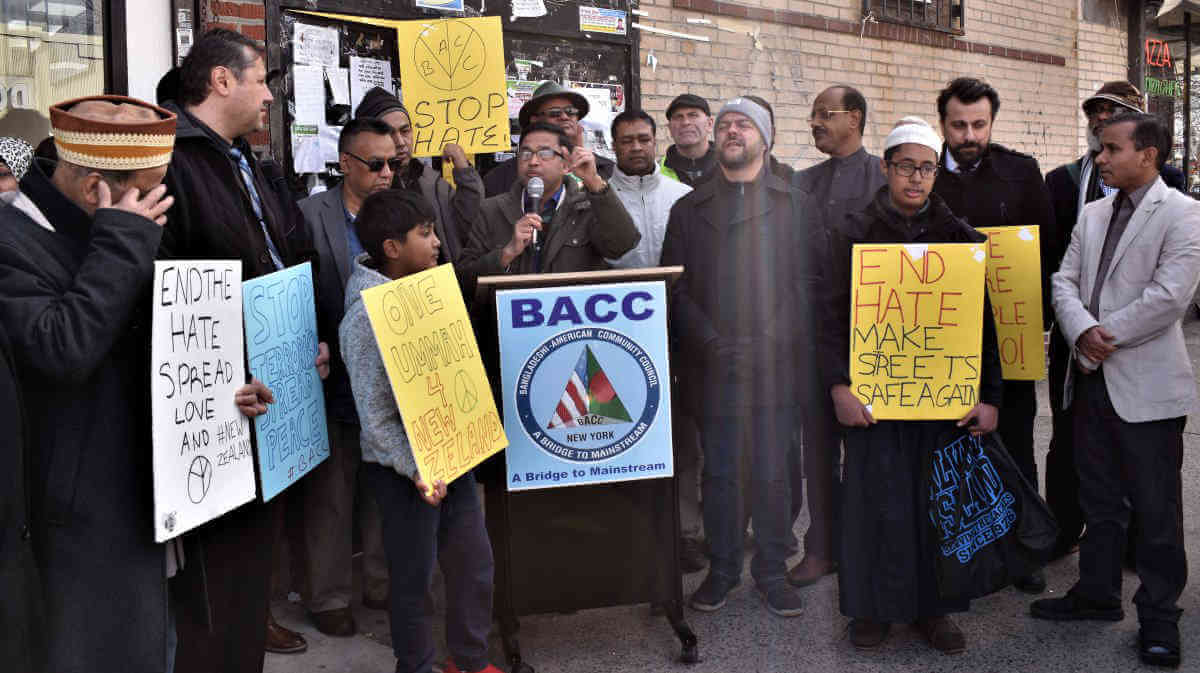 Bronx Muslims Denounce Mass Shootings|Bronx Muslims Denounce Mass Shootings