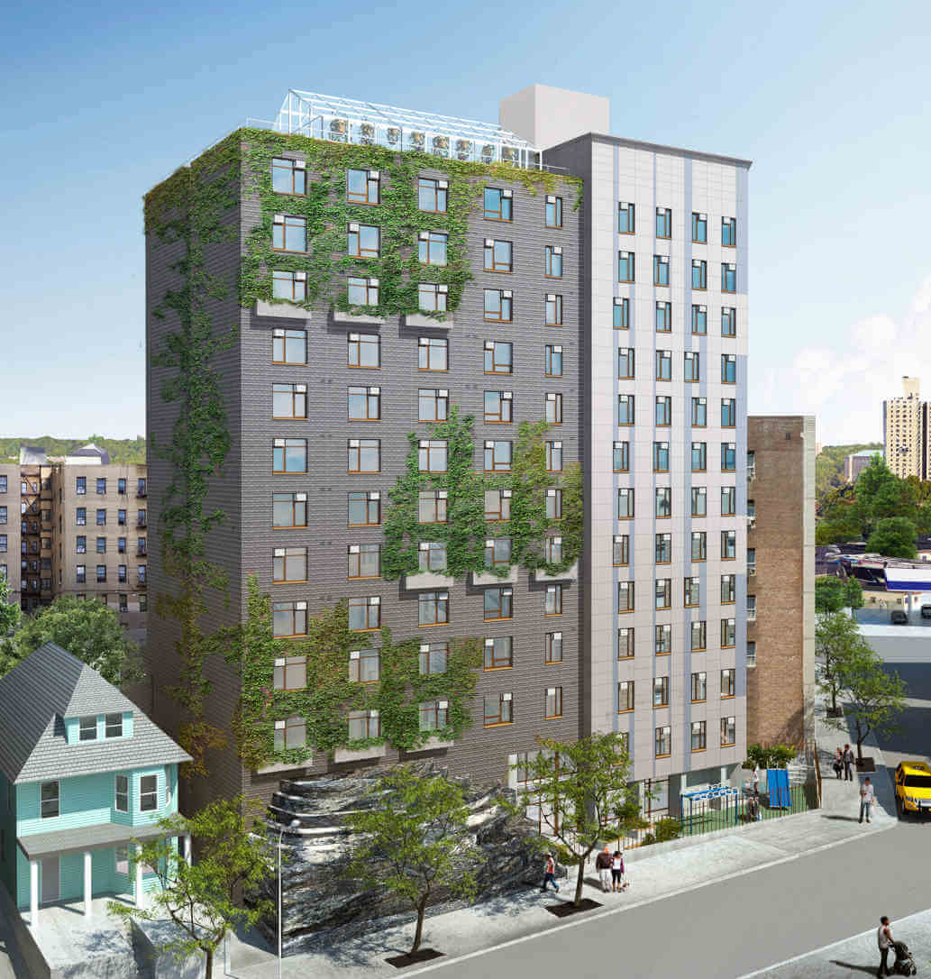 Eco-friendly 13-story Bedford Green House tops off|Eco-friendly 13-story Bedford Green House tops off