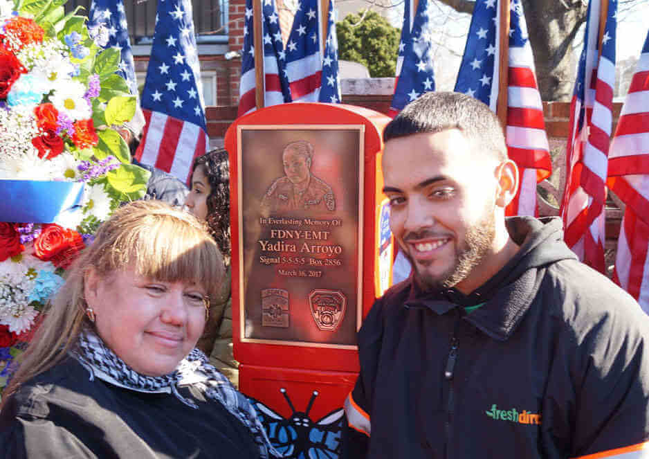 FDNY Unveils FDNY EMT Yadira Arroyo Memorial Plaque|FDNY Unveils FDNY EMT Yadira Arroyo Memorial Plaque|FDNY Unveils FDNY EMT Yadira Arroyo Memorial Plaque|FDNY Unveils FDNY EMT Yadira Arroyo Memorial Plaque|FDNY Unveils FDNY EMT Yadira Arroyo Memorial Plaque