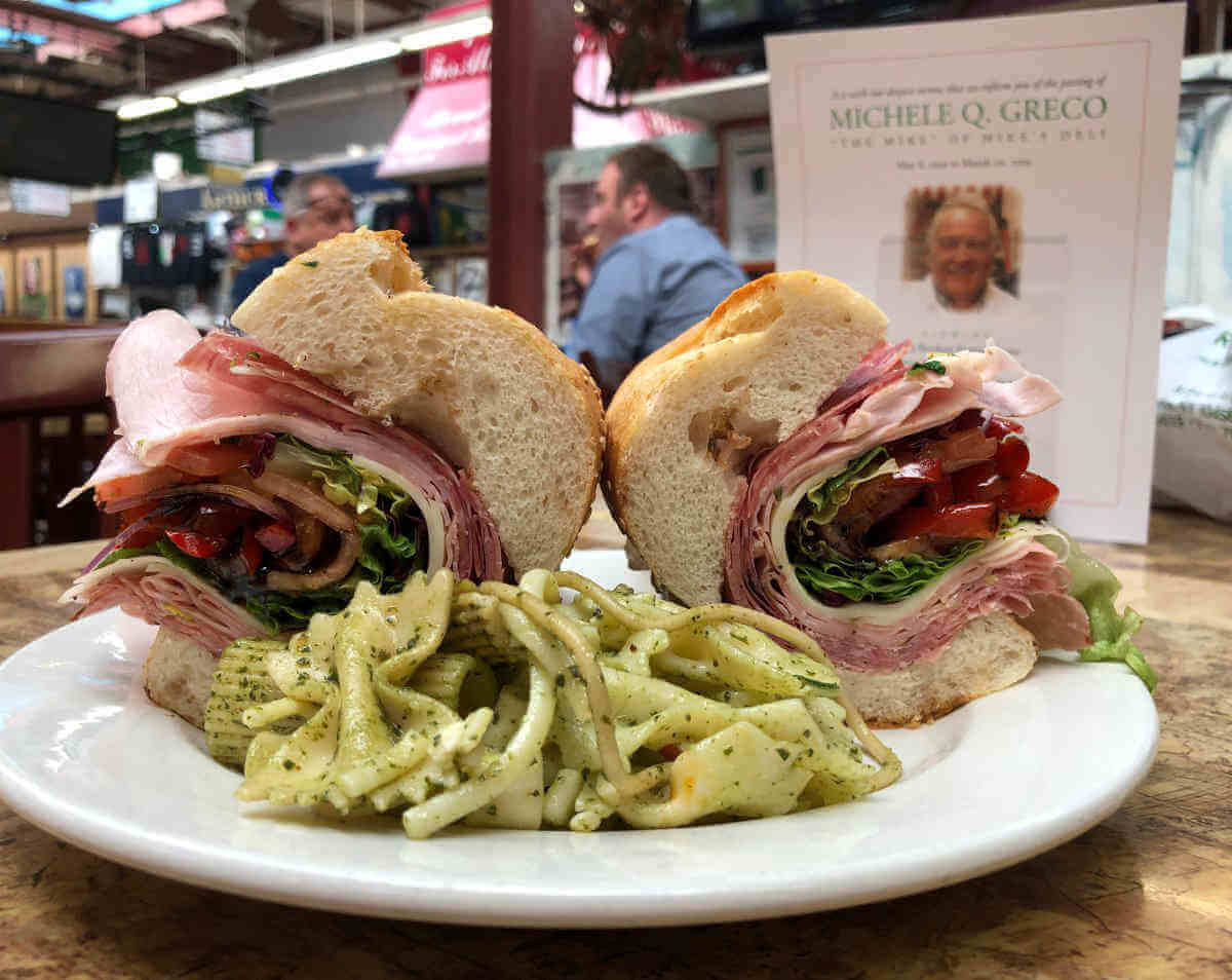 Mike Greco, ‘Lion of Belmont’, Mike’s Deli owner, 89|Mike Greco, ‘Lion of Belmont’, Mike’s Deli owner, 89