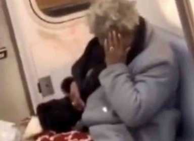 78-year-old woman assaulted on subway by thug|78-year-old woman assaulted on subway by thug