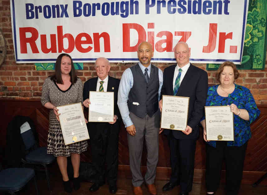 BP Diaz Honors Irish Trailblazers