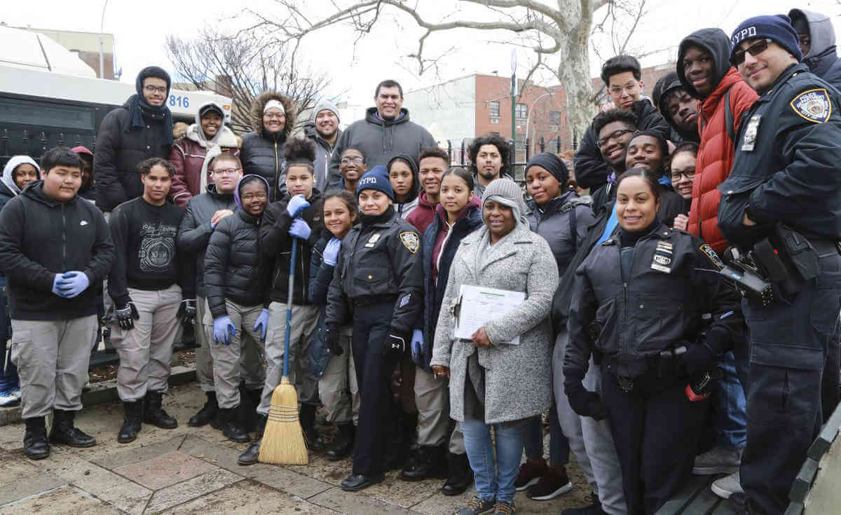 CB 6 Helps Happy Land Cleanup|CB 6 Helps Happy Land Cleanup