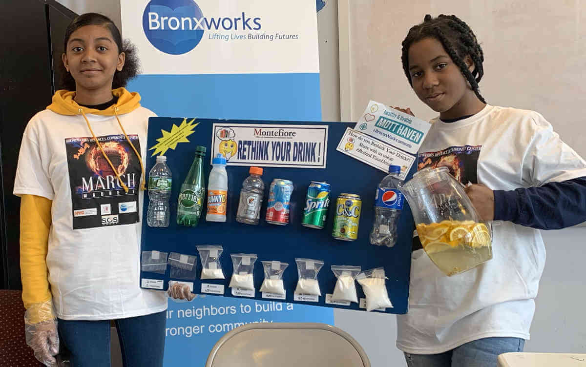 BronxWorks’ Shop Healthy Youth Program