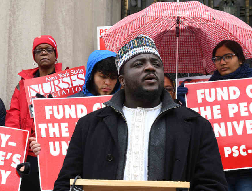 CUNY Supporters Urge Ending Funding Crisis