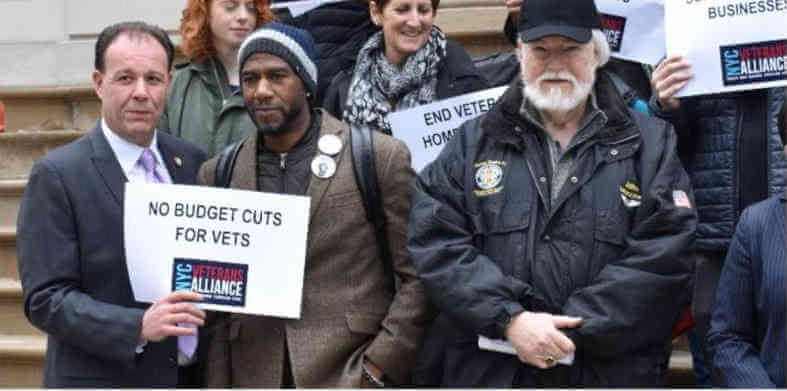 Gjonaj Opposes Veterans Budget Cuts