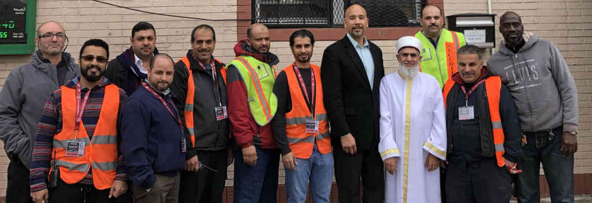 BP Diaz Visits Bronx Muslim Center