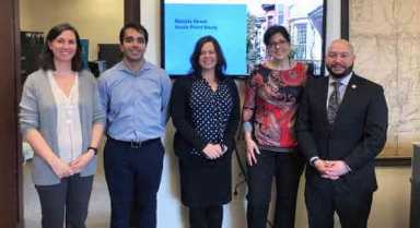 Salamanca Meets With Landmarks Preservation Commissioner