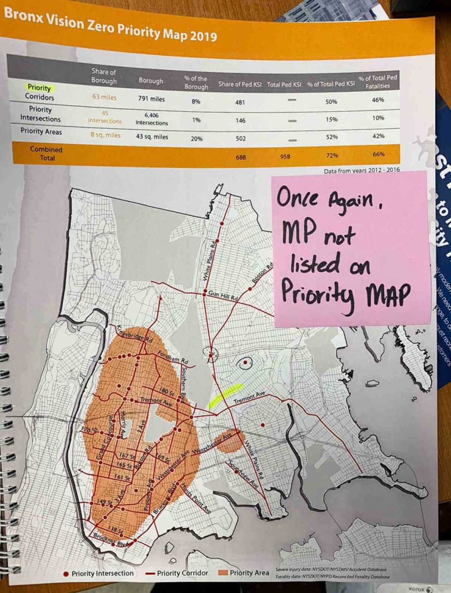 Gjonaj petitions against the Morris Park Avenue Road Diet Plan|Gjonaj petitions against the Morris Park Avenue Road Diet Plan