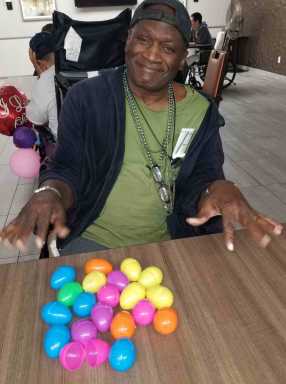 Triboro Center Hosts Easter Egg Hunt