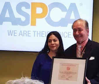 LaBoy Earns ASPCA Heroes In Service Award
