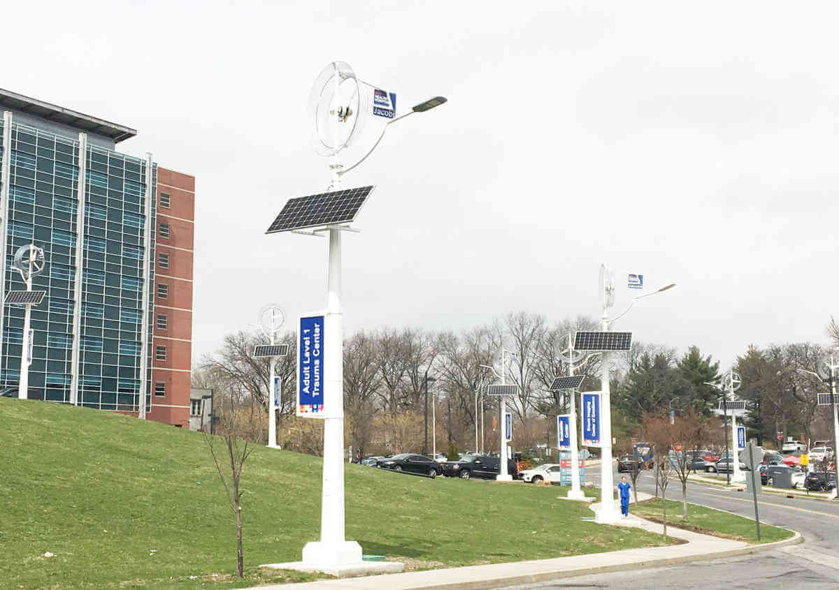 Hospital installs ‘off-the-grid’ exterior lighting|Hospital installs ‘off-the-grid’ exterior lighting