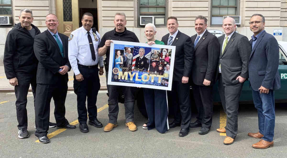 45th Salutes Retiring Detective CO Mylott|45th Salutes Retiring Detective CO Mylott