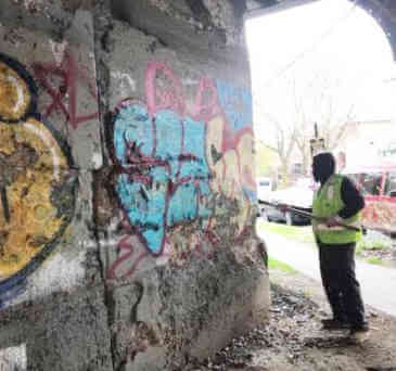 Gjonaj Aids Fedcap Graffiti Removal