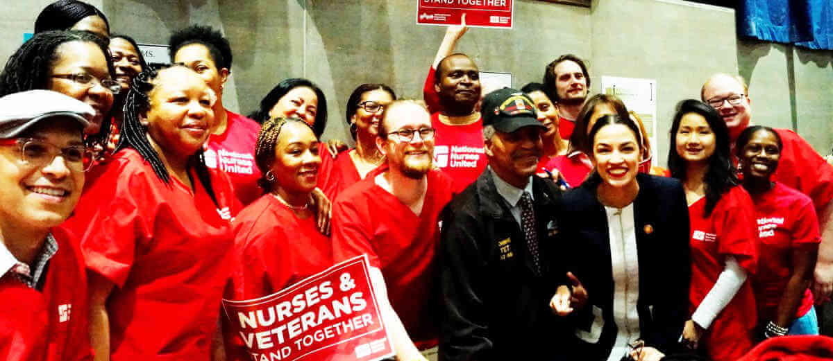Ocasio-Cortez Demands Veterans’ Health Care