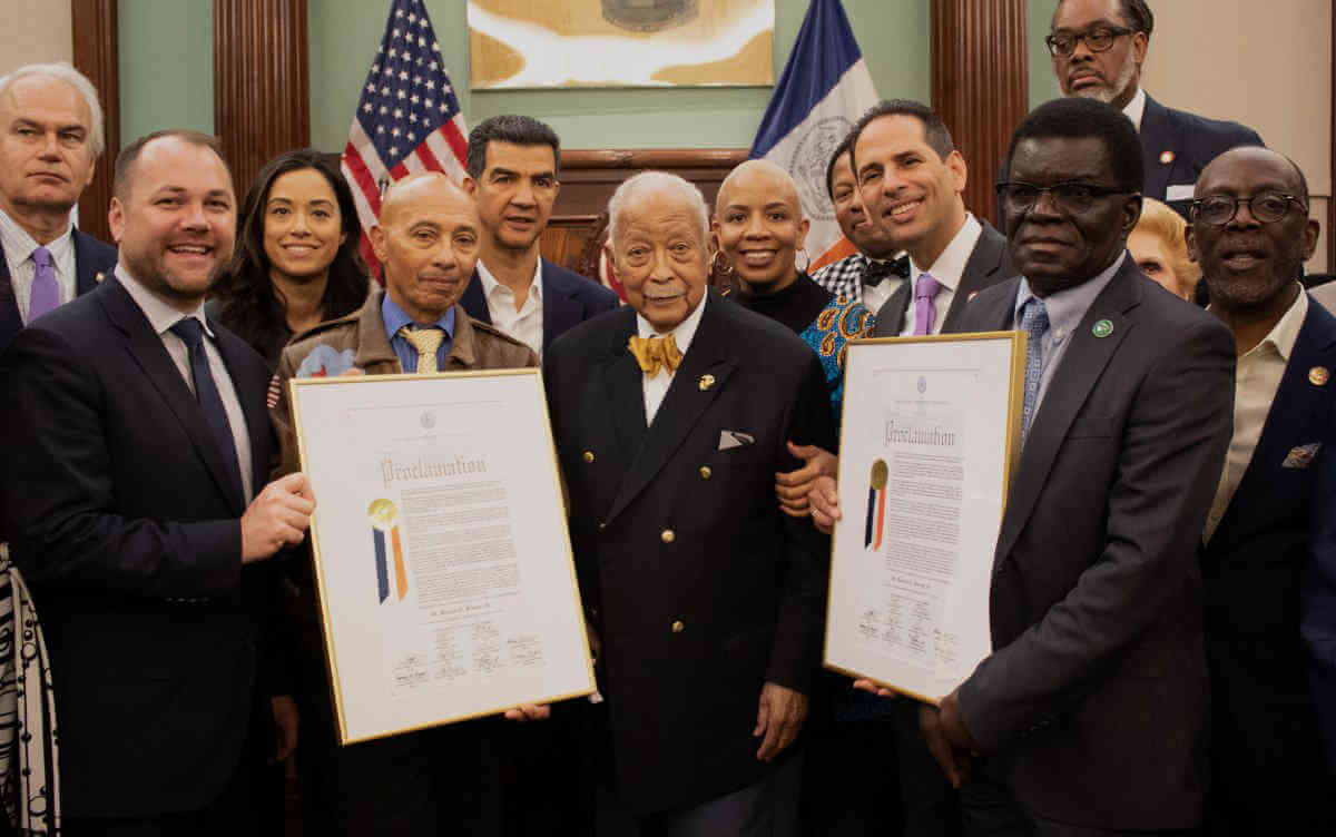 City Council Honors Dr. Roscoe C. Brown