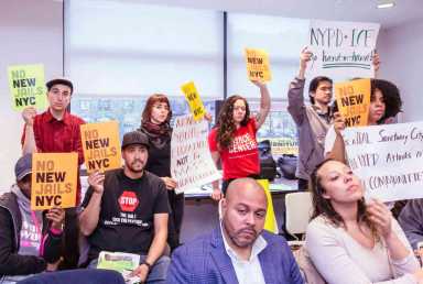 City reveals detials on Mott Haven jail plan; met with protest