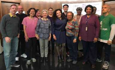 Fernandez Attends Mosholu Library’s Writing Workshop