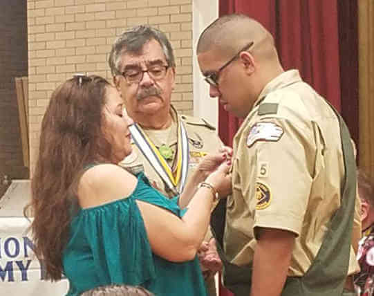 St. Helena Hosts Eagle Scout Court of Honor
