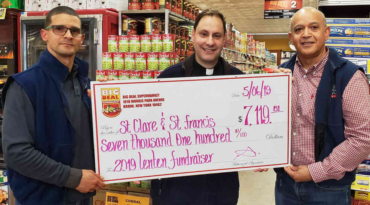 Holy Name Society, Big Deal Supermarket’s Lenten Fundraiser