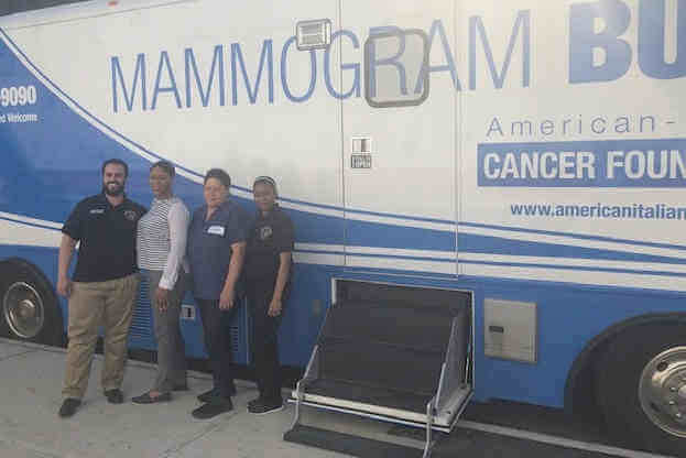Salamanca Hosts Mammogram Bus