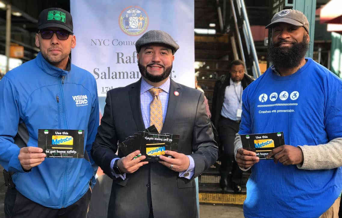 Salamanca Sponsors MetroCard Giveaway