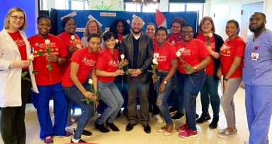 Salamanca Honors St. Vincent de Paul Nurses