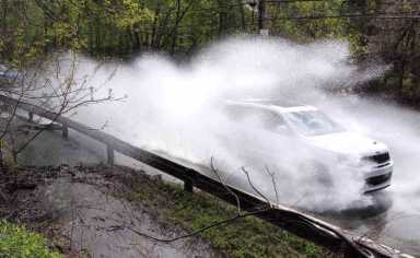 Activists demand Pelham Bay Park road flooding fix|Activists demand Pelham Bay Park road flooding fix
