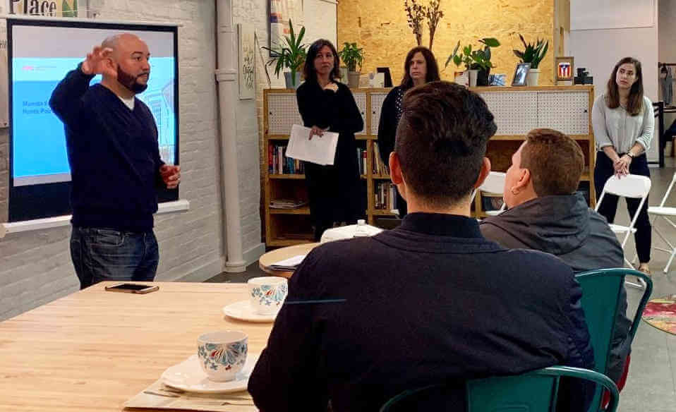 Salamanca Attends Madina Street Hunts Point Study