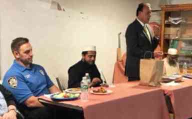 Councilman Gjonaj Attends Iftar Dinners