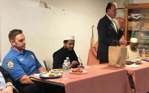 Councilman Gjonaj Attends Iftar Dinners