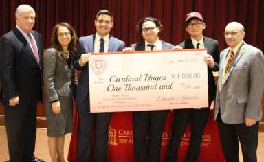Hayes Hosts Fordham U. Biz Showcase