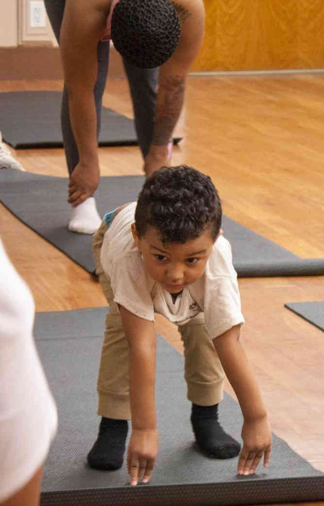 St. Barnabas Hospital Hosts Mommy & Me Yoga