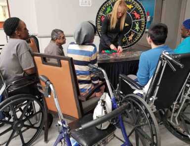 Triboro Center Hosts Casino Day