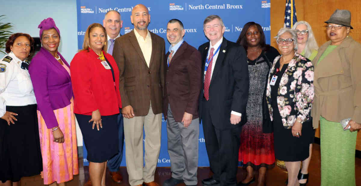 Diaz Hosts North Central Bronx Hospital Town Hall