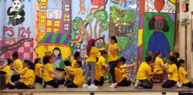 P.S. 105 Fourth Graders Give Dance Performance