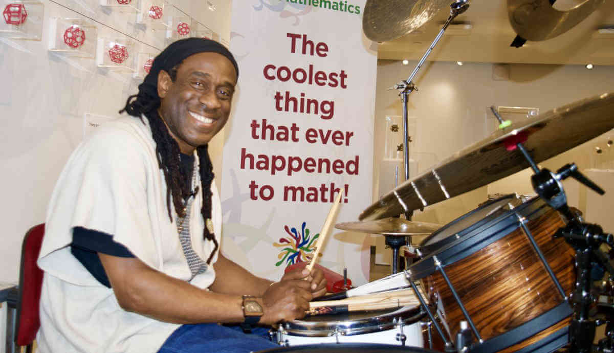 Living Colour’s Will Calhoun Rocks Out At MoMath