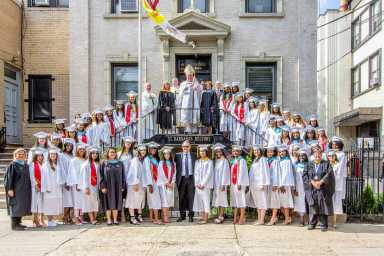Cardinal Dolan Recognizes St. Barnabas HS Grads