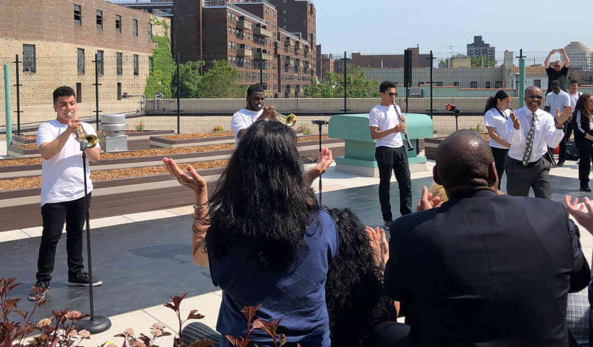 TAPCo rooftop garden, sound stage opens with student concert|TAPCo rooftop garden, sound stage opens with student concert