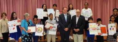 Gjonaj Attends TNCAP Poster Campaign Ceremony