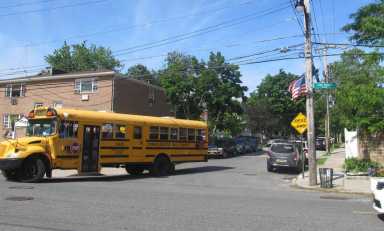 City Island tries ‘daylighting’ at low visability street corners|City Island tries ‘daylighting’ at low visability street corners