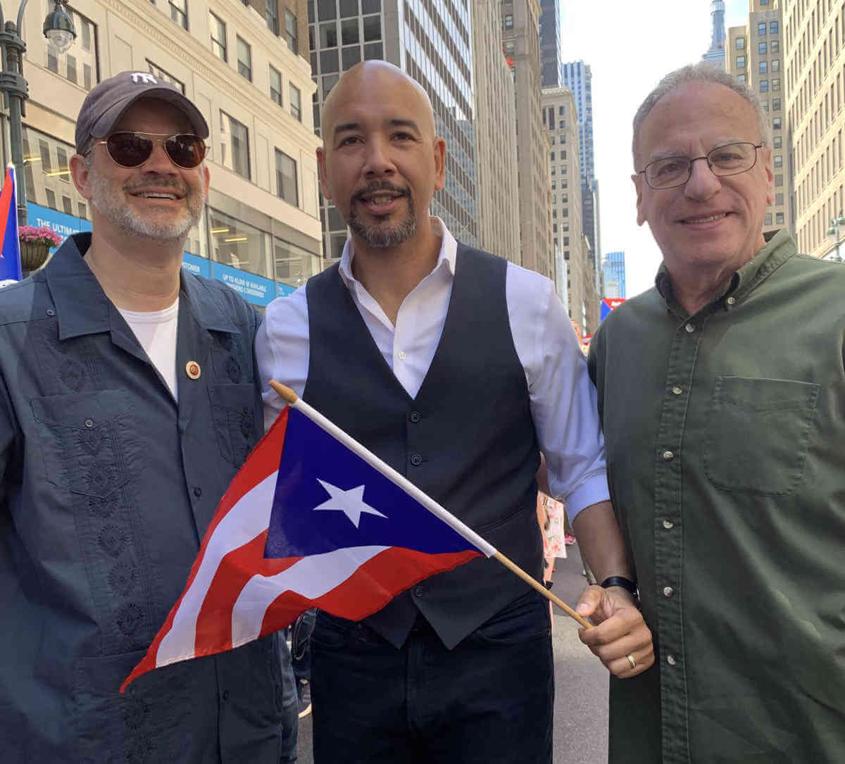 Dinowitz Marches In National PR Day Parade