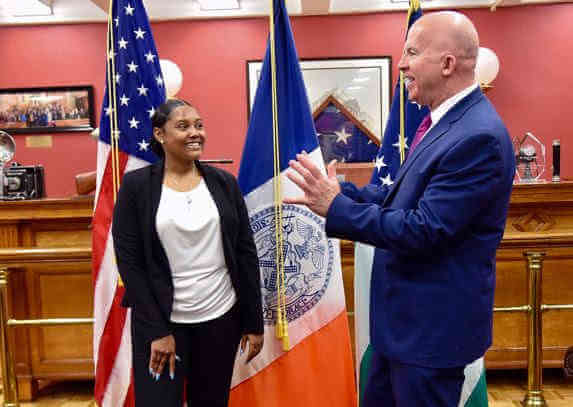 Beyonce Dennis, NYPD Commissioner For A Day