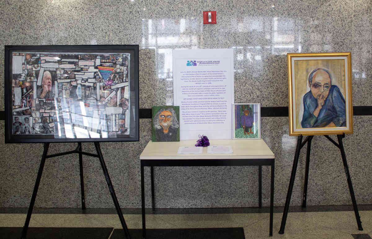 Bronx DA’s Office Displays Robert Scott’s Artwork|Bronx DA’s Office Displays Robert Scott’s Artwork