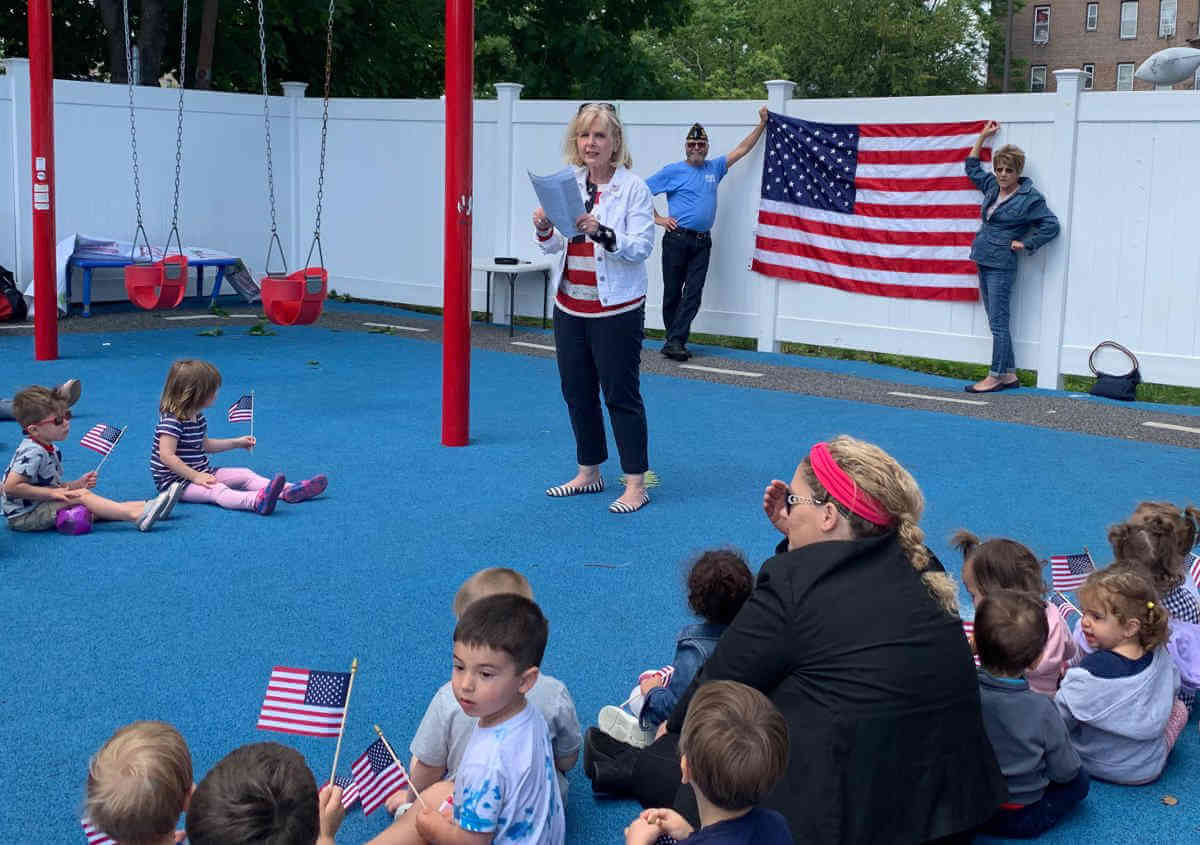 Post 253 Hosts Flag Day At Anna & Jacks Tree House