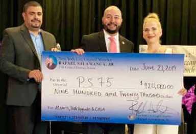 Salamanca Congratulates P.S. 75 Graduates