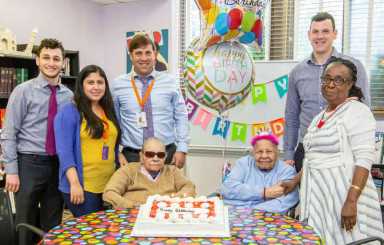 Triboro Center’s Amparo Perez Celebrates 105th