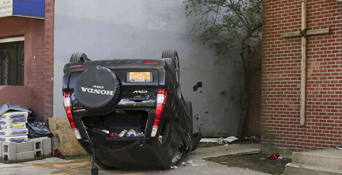 Mulitiple People Injured In Belmont Collision