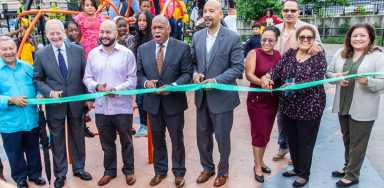 Park renamed for Melrose activist, Nos Quedamos founder|Park renamed for Melrose activist, Nos Quedamos founder|Park renamed for Melrose activist, Nos Quedamos founder