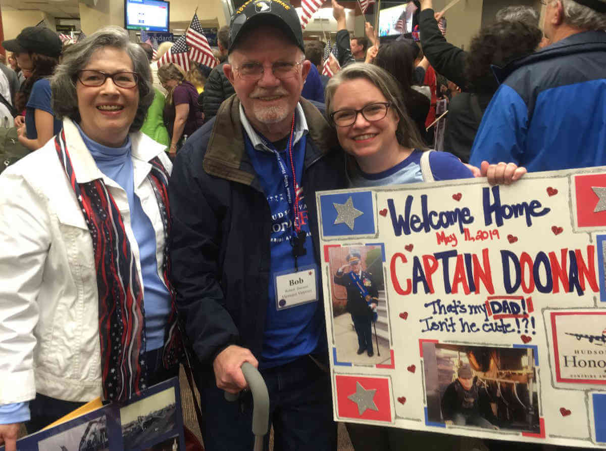 Honor Flight recognizes local vet, Captain Robert Doonan|Honor Flight recognizes local vet, Captain Robert Doonan